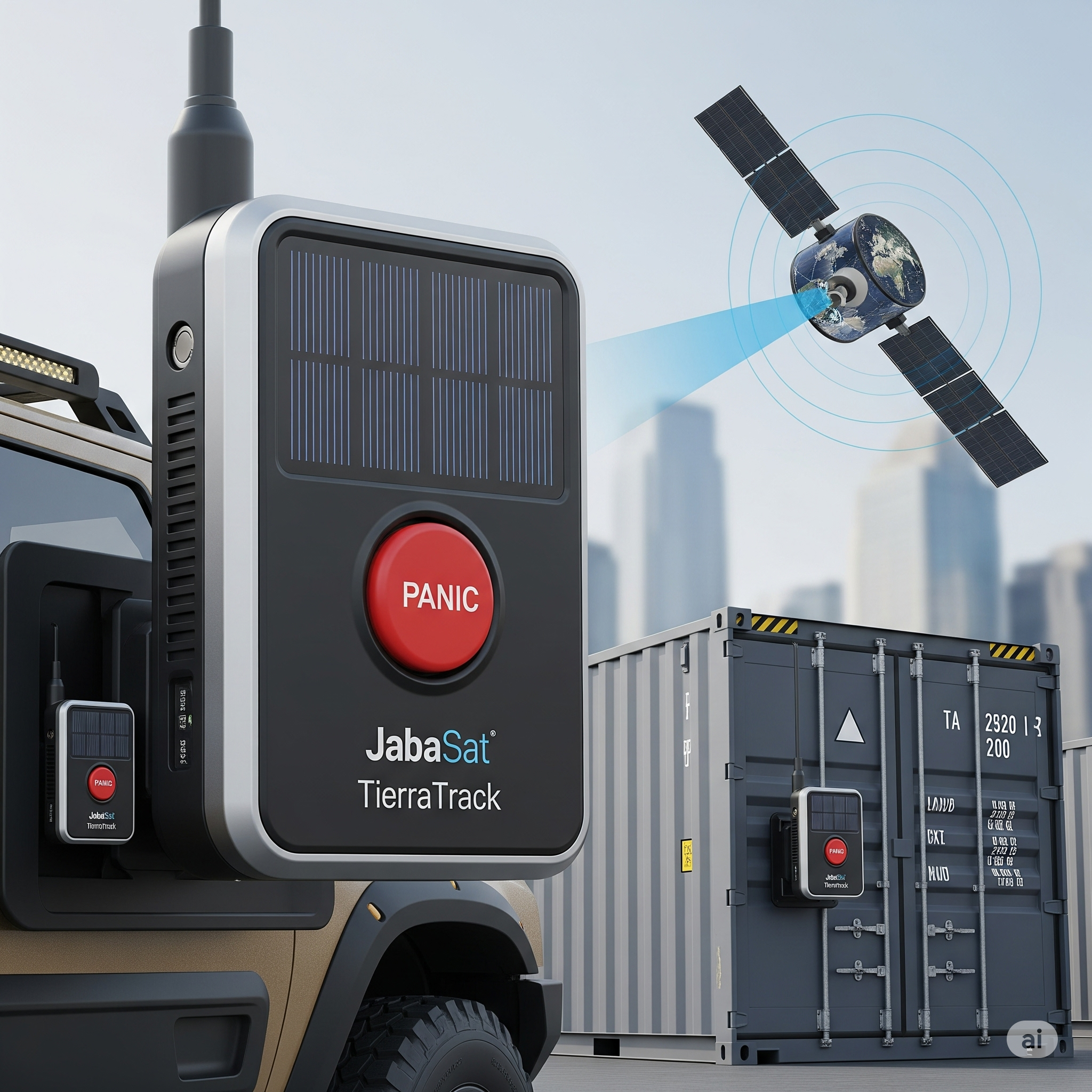 JabaSat TierraTrack: Monitoreo Global Ininterrumpido para Vehículos y Contenedores